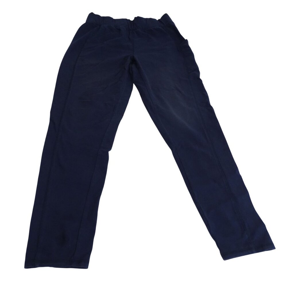 D&Co Active Navy Blue Fitted Skinny Leggings Women Size M Jersey Knit FADED